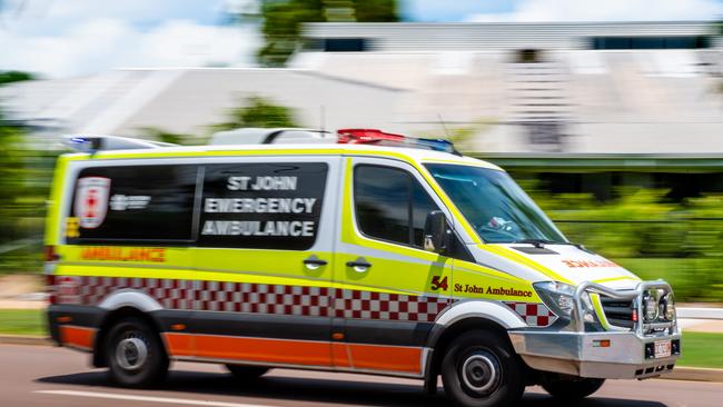 St John intensive care paramedics put the eight-year-old boy in an induced coma at the scene.