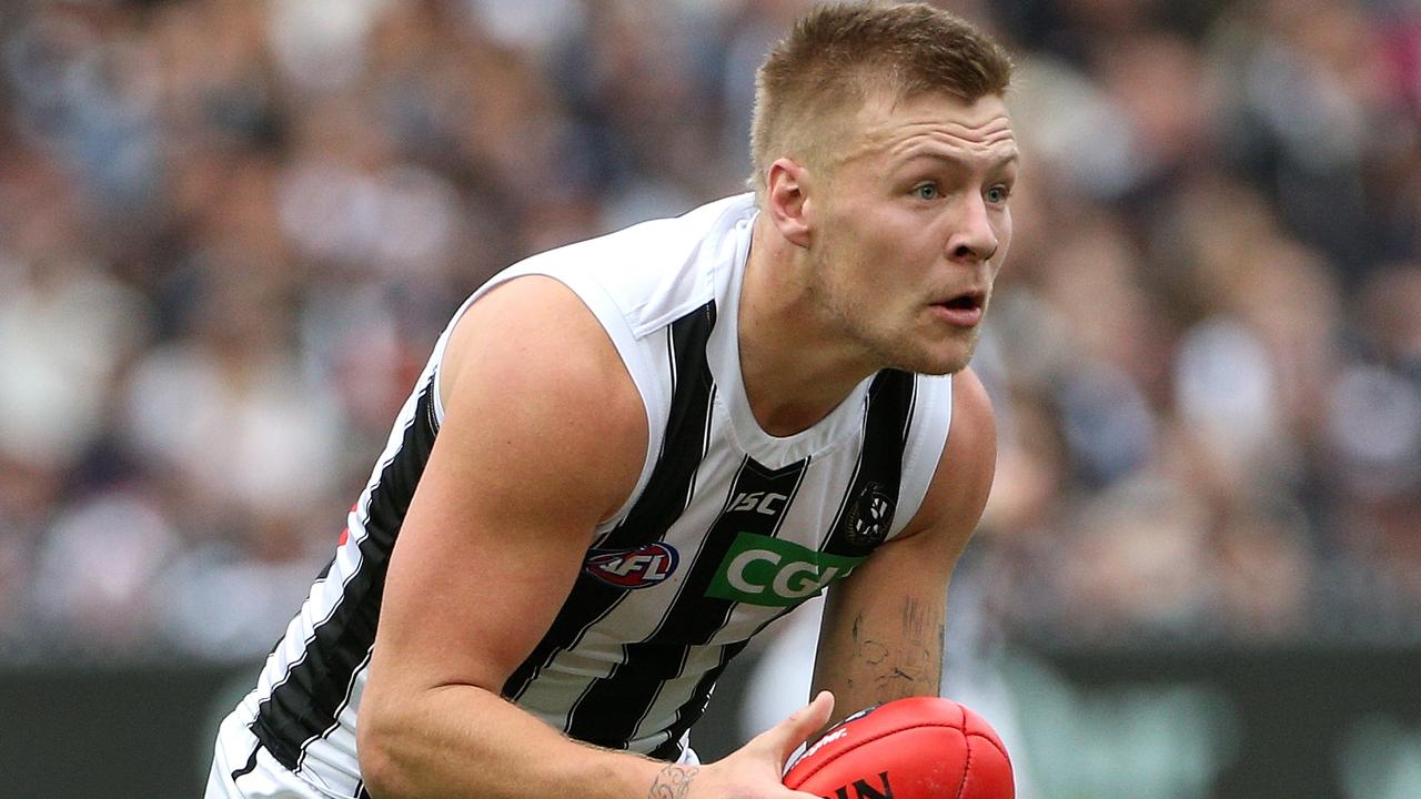 AFL 2022 Jordan De Goey Collingwood training pictures Herald Sun