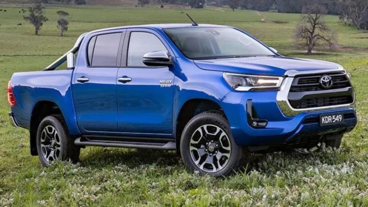 The HiLux has much better range than the Ford and can refuel in five minutes compared with 40. Picture: Supplied.