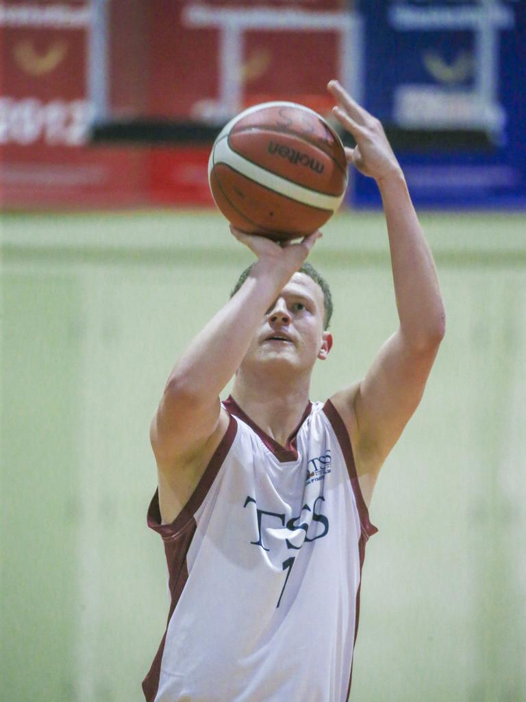 GPS basketball The Southport School v Brisbane State High School at TSS. Picture: Glenn Campbell