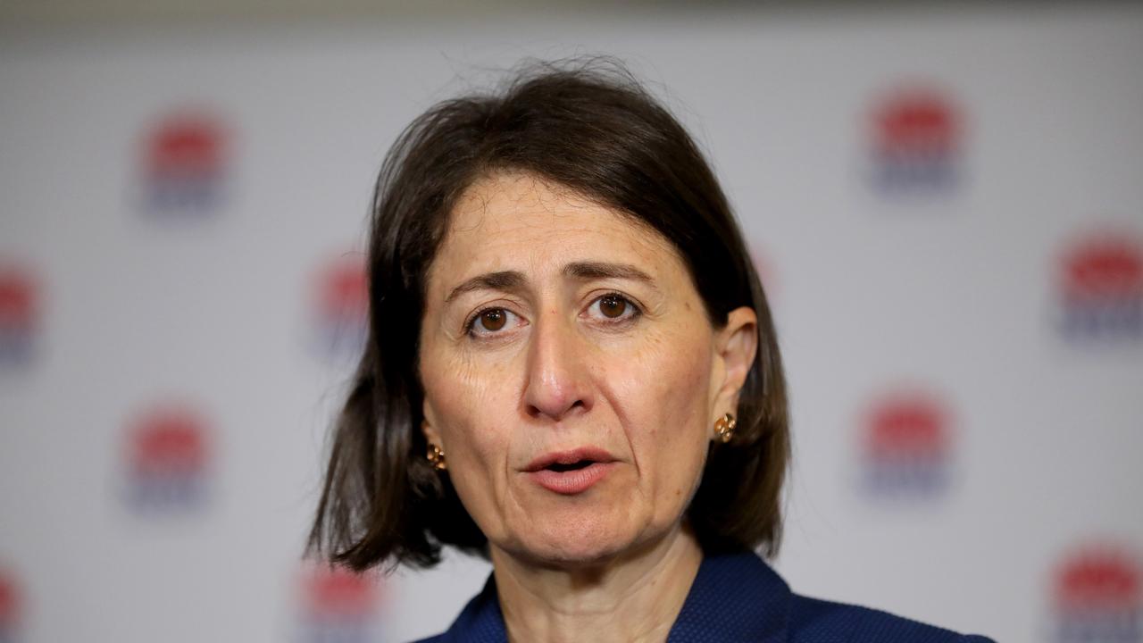 NSW Premier Gladys Berejiklian has taken a swipe at the federal government. Picture: NCA NewsWire / Damian Shaw