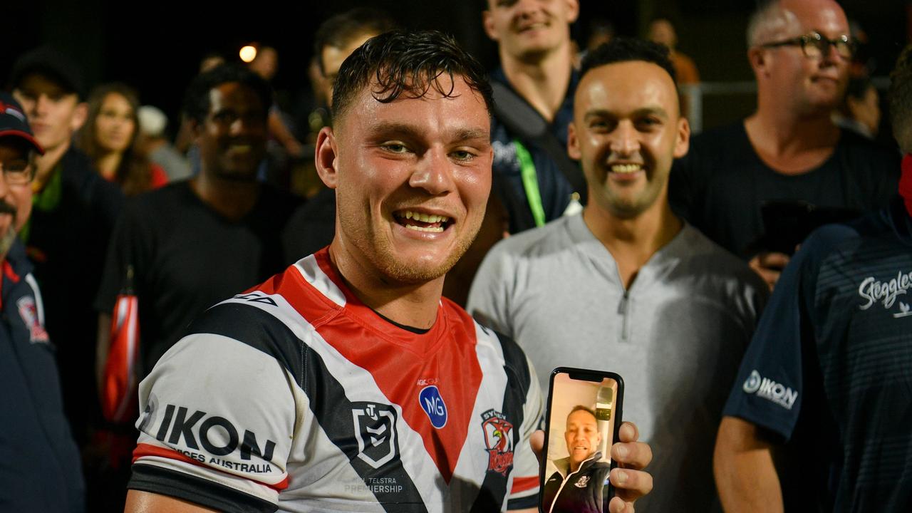 Lachlan Lam could make his starting debut for the Roosters. Picture: Gregg Porteous/NRL Photos