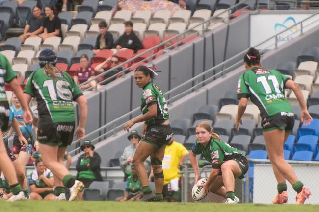 Mackay Cutters vs Townsville Blackhawks Harvey Norman U17's Saturday 22 February 2025 Picture:Michaela Harlow