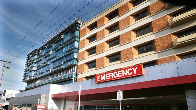 Geelong Hospital wait times have blown out to the 90th percentile. Picture: Alison Wynd