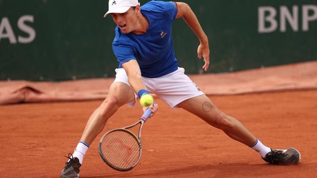 Chris O’Connell has achieved his long-held dream of cracking the world’s top 100 in the ATP rankings. Getty Images