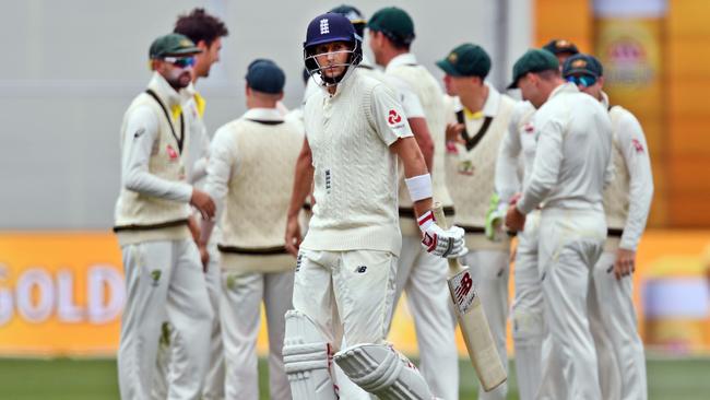 Joe Root’s nightmare Test has continued after falling cheaply for England.