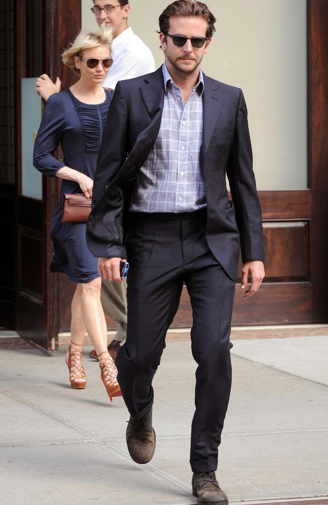 Bradley Cooper and Renée Zellweger seen leaving their hotel in New York City when they used to date. Picture: Splash News