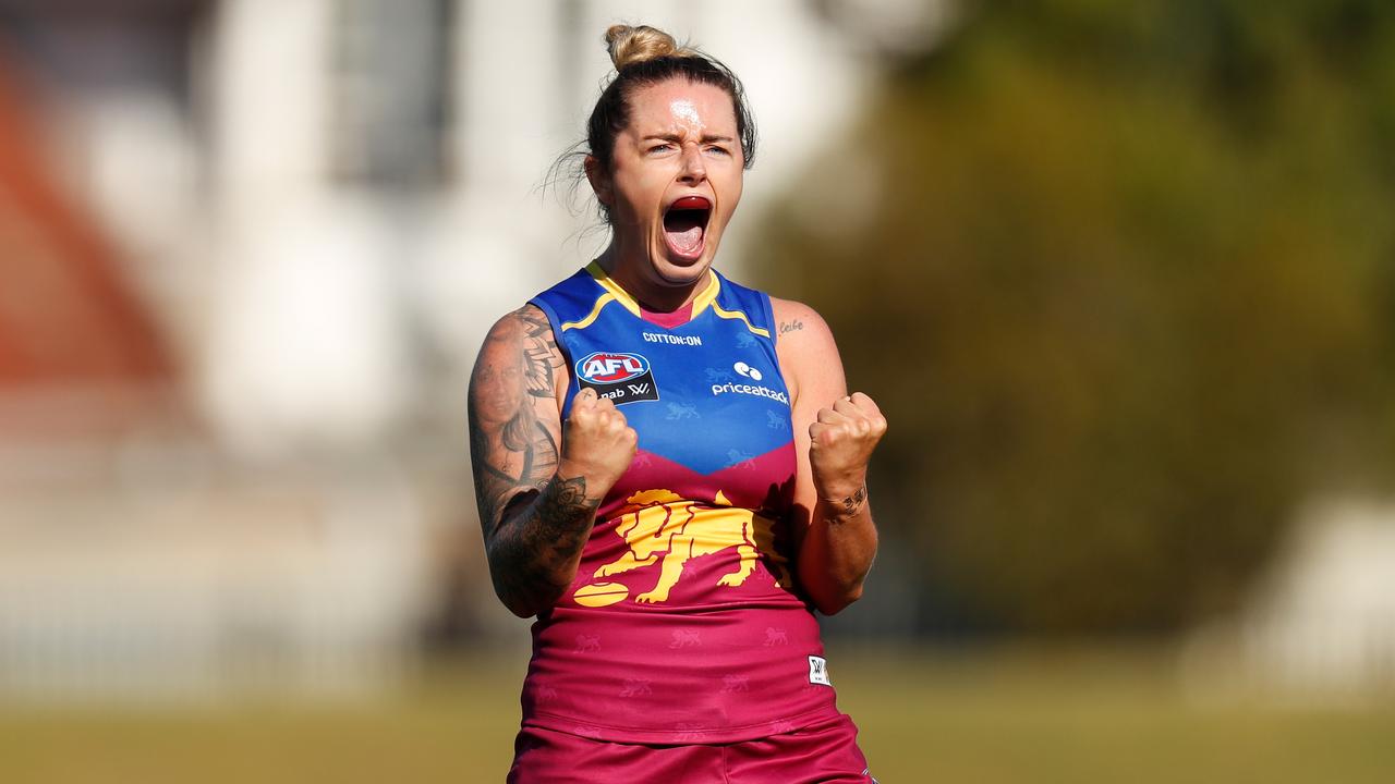 Jess Wuetschner isn’t giving up on AFLW. Picture: Getty Images