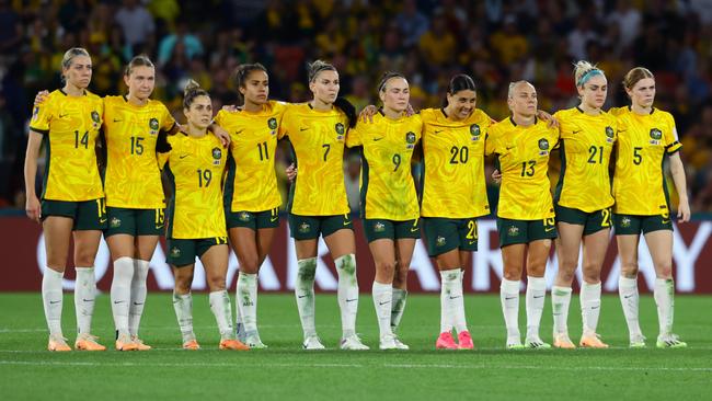 It will be interesting to see how Football Australia responds to the Matildas’ already very successful achievements. Picture Lachie Millard