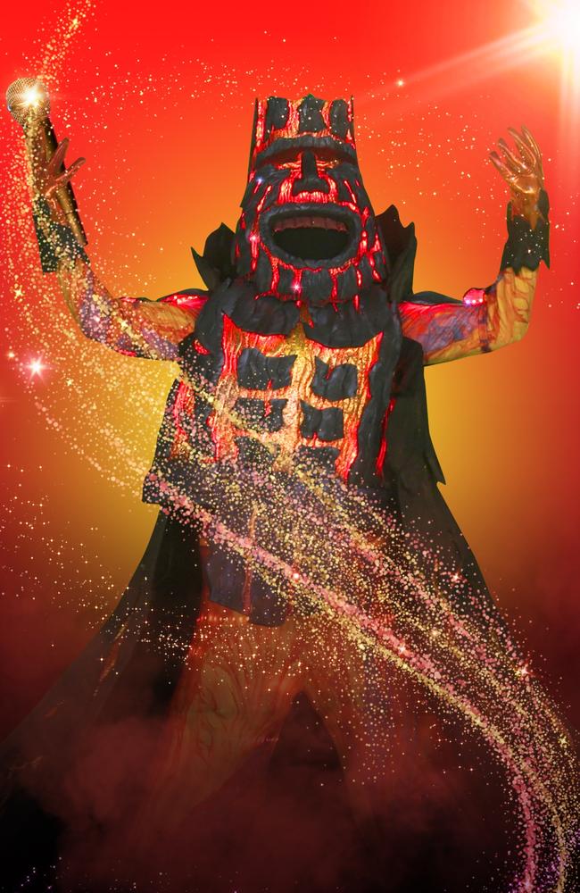 New season of The Masked Singer - Volcano