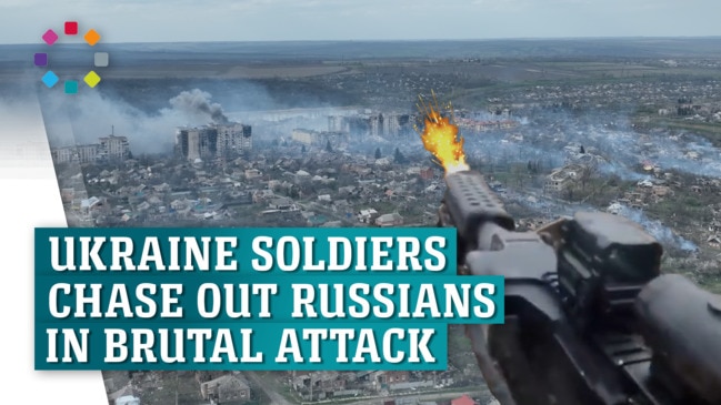 Footage emerges of Ukraine WW1-style counter attack