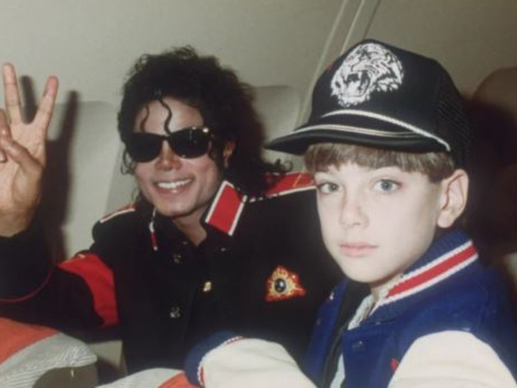 Michael Jackson and James Safechuck 