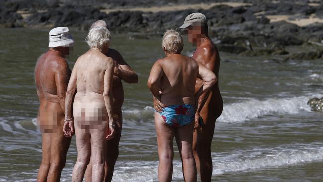 Nudist beaches have been a long-running issue dating back to the 1980s. PICTURE: ANNA ROGERS