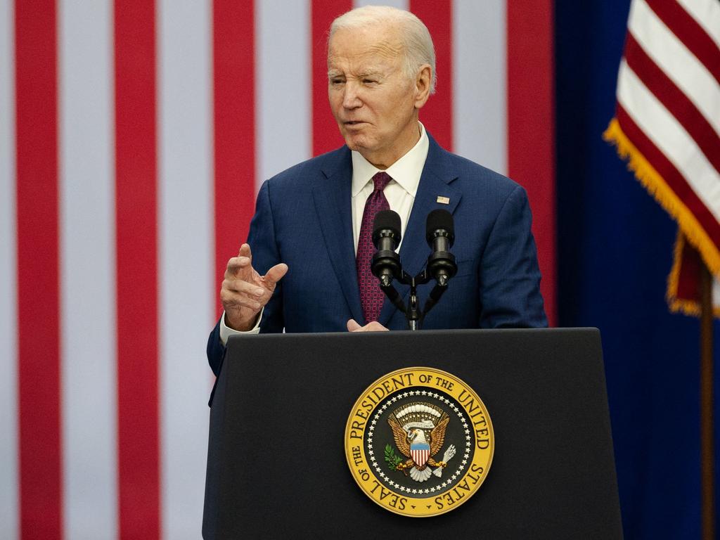 US President Joe Biden banned the use of TikTok by the federal government’s nearly 4 million employees on devices owned by its agencies. Picture: Getty Images/AFP