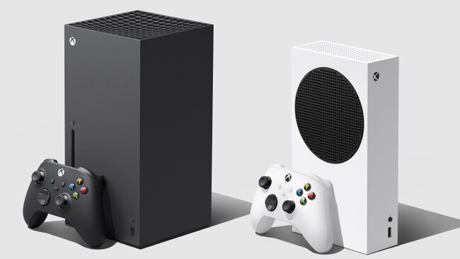 XBox Series X (left) and Series S