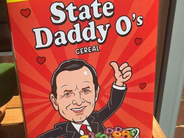 The Mark McGowan cereal has become popular online.