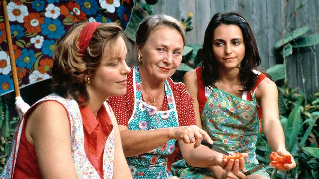 The Alibrandi women in the cult classic film, starring Pia Miranda (right) and Greta Scacchi. 