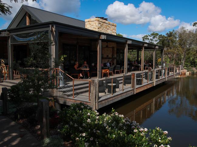 John Singleton’s restaurant Saddles, that he opened on the Central Coast. Picture: Justin Lloyd