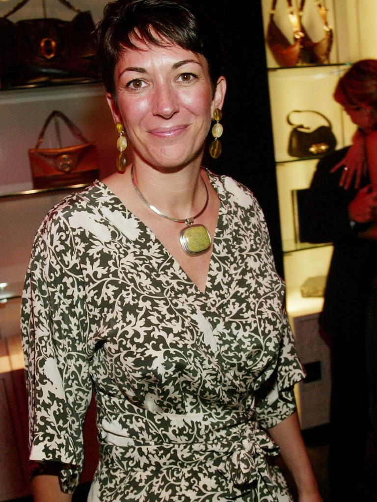 Ghislaine Maxwell in 2003. Picture: Evan Agostini/Getty