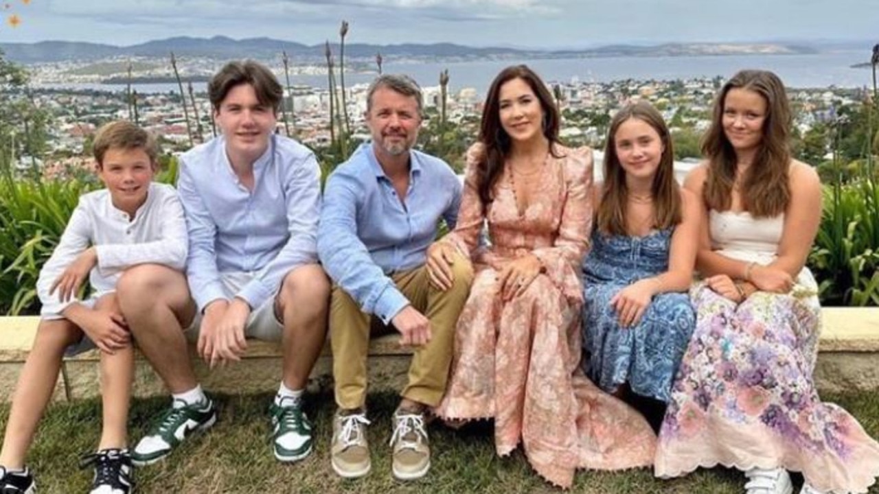 The Danish royals enjoyed Christmas in Hobart. Picture: Instagram