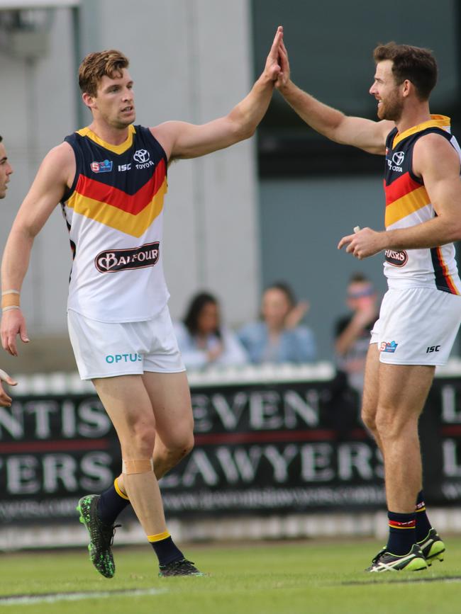 Josh Jenkins in the SANFL. Picture: AAP Image/Russell Millard)