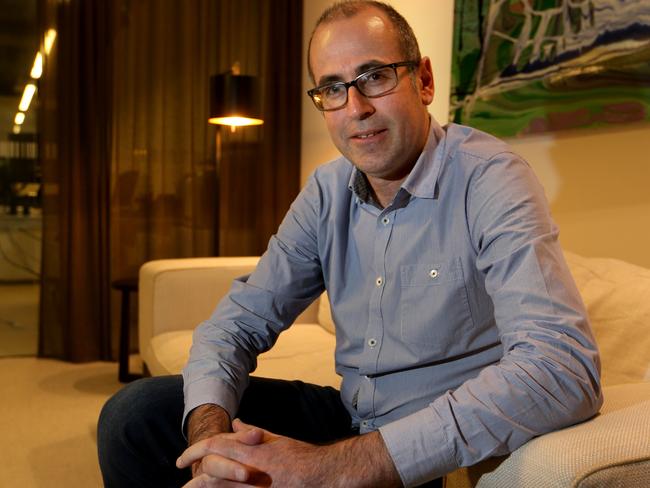 Paul Bassat, co-founder of Square Peg Capital, at his office in South Yarra. Picture: David Geraghty / The Australian