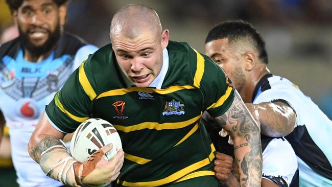 David Klemmer in action for Australia. Pic: Grant Trouville © 2017 NRL Photos 2017