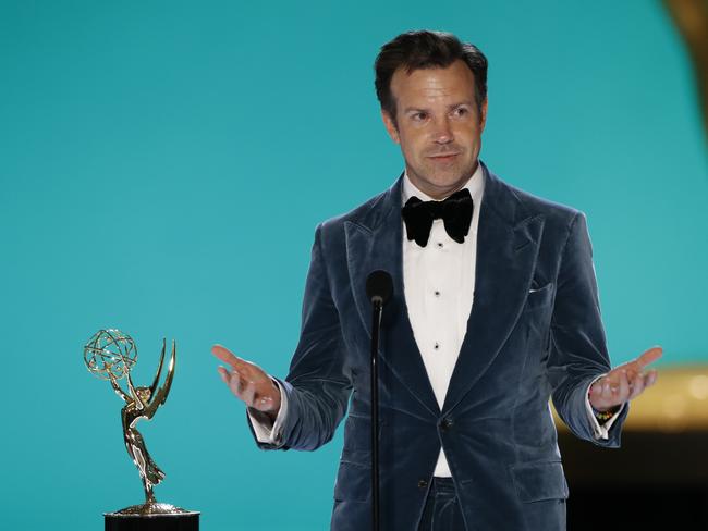 Jason Sudeikis from Ted Lasso, which took the Emmys by storm. Picture: Getty