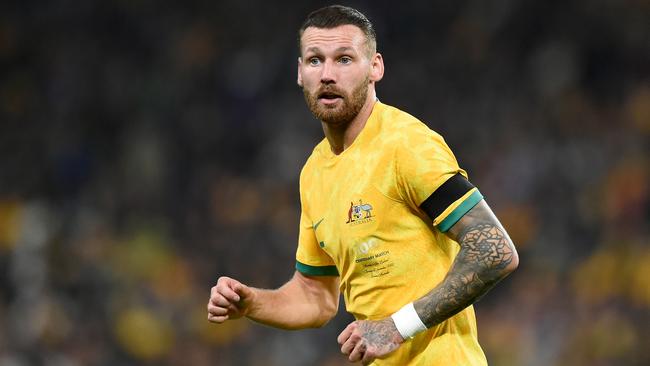 Martin Boyle continues to be the major injury worry for Australia in the lead-up to their World Cup clash with France. Picture: Matt Roberts/Getty Images