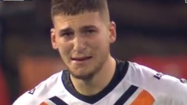 The emotions got the better of Adam Doueihi at fulltime.