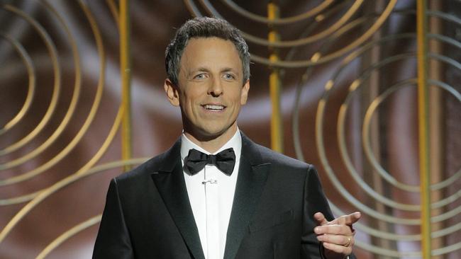 Seth Meyers. Picture: NBC/AP