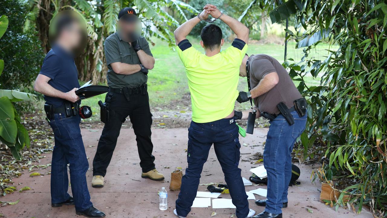 An alleged drug smuggling operation was discovered in Papua New Guinea following a light plane crash. The AFP arrested an alleged syndicate member in Atherton. Picture: AFP.