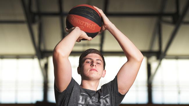 Essington shooting guard/forward Lachlan Shipway will play at Central Maine Community College, and will leave for the university on the US east coast, in August. Picture: Keri Megelus