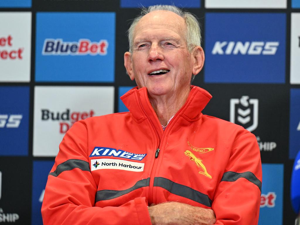 Wise words from NRL supercoach Wayne Bennett helped Graham Arnold come to his decision. Picture: NRL Imagery