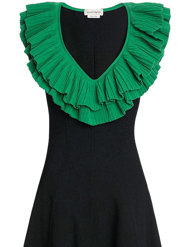 Alexander McQueen dress, $4,020, from Matchesfashion.com