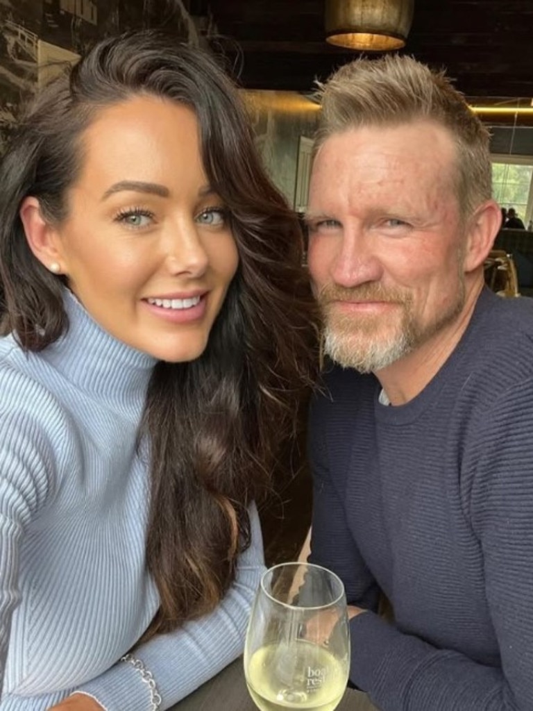 Nathan Buckley and his partner Brodie Ryan have split. Picture: Instagram/brodieryan