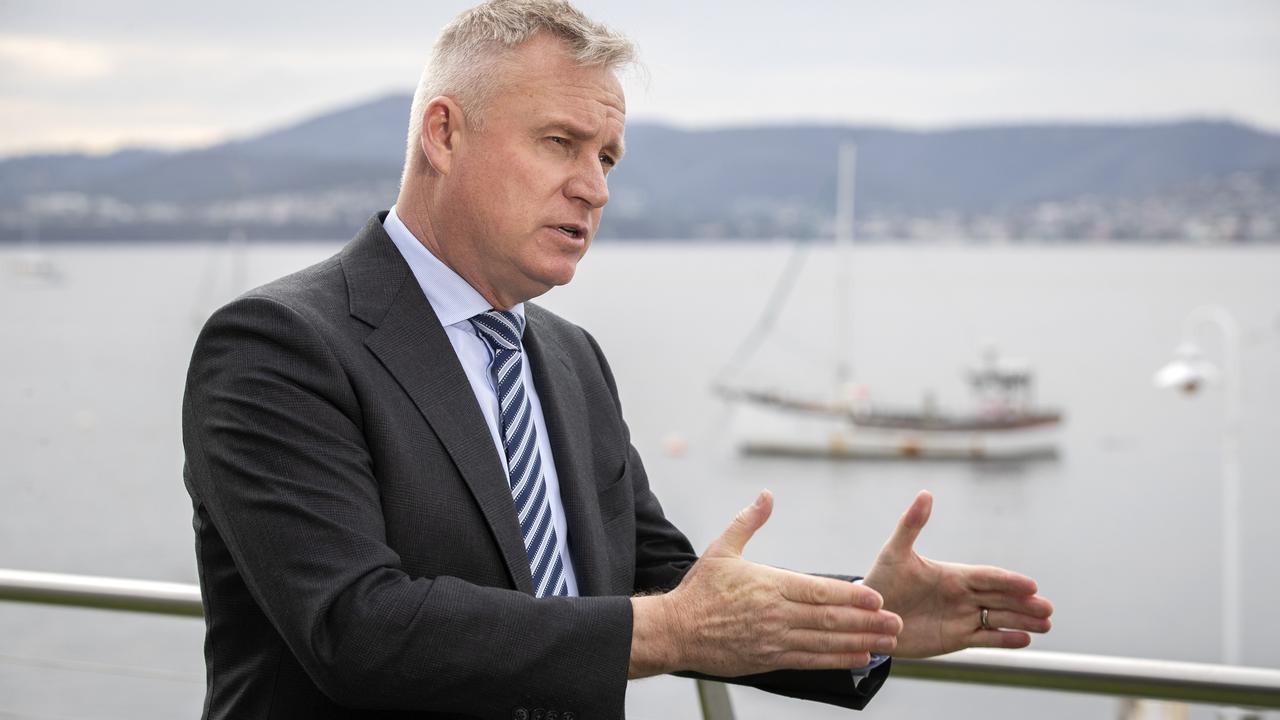 Premier Jeremy Rockliff at Wrest Point. Picture: Chris Kidd