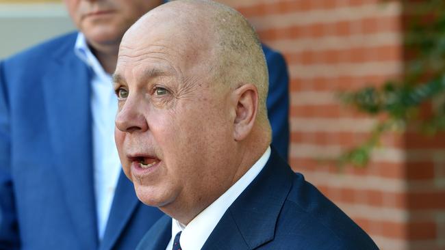 Treasurer Tim Pallas has defended his involvement in the axing of one of Victoria‘s key integrity officers. Picture: Nicki Connolly