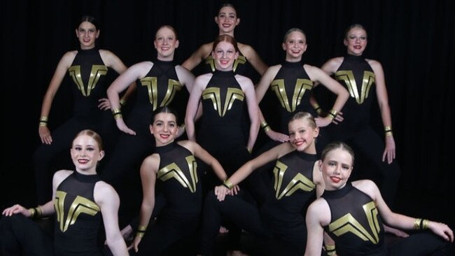 Graham Academy of Dance Innisfail's senior acro team. Picture: Fawn Westerhuis.