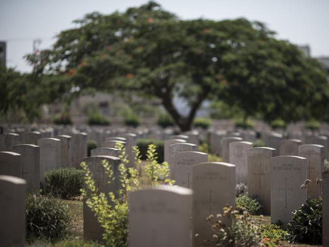 The Gaza War Cemetary in 2014. Picture: Dan Kitwood