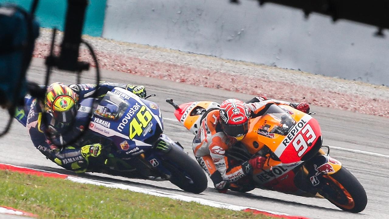 Rossi and Marquez at war over crash