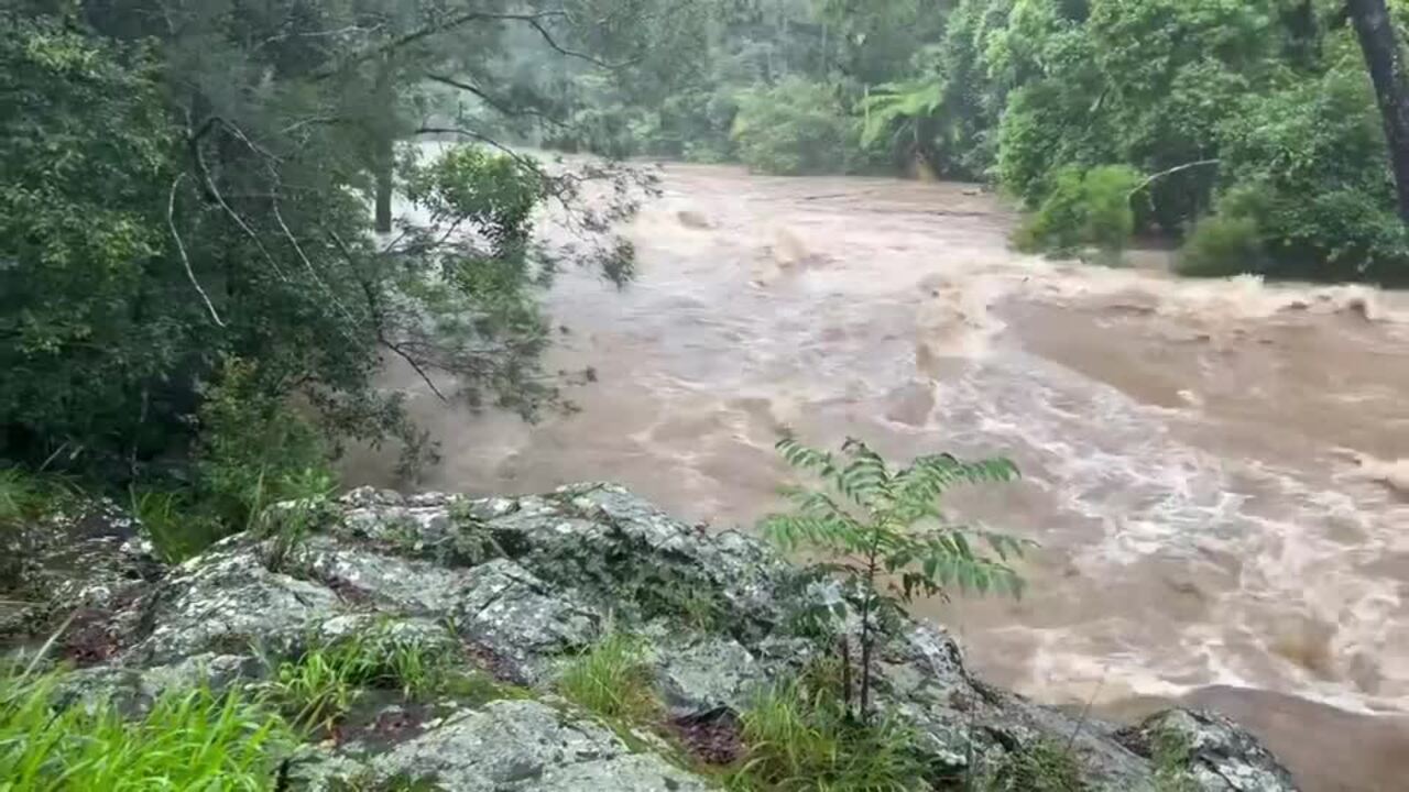 Wild weather hits Eungella National Park and the Platypus Lodge Restaurant