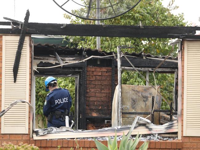 A husband and wife were killed in the inferno. Picture: John Grainger