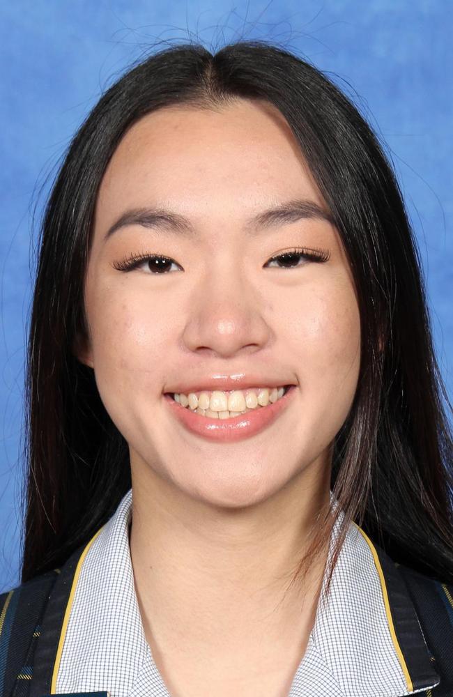 Toongabbie Christian College captain Rachel Chen