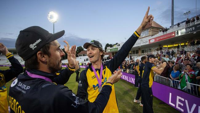 Sunshine Coast's Nick Selman won the Royal London Cup with Welsh club Glamorgan defeating Durham by 58 runs last week.