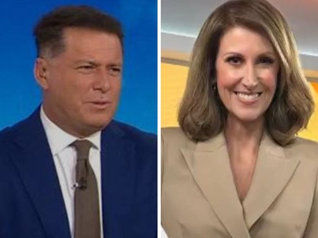 Karl Stefanovic and Natalie Barr