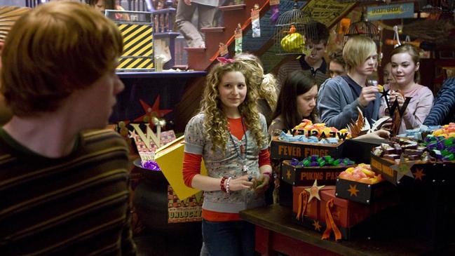 Jessie Cave played Lavender Brown in the Potter films. Picture: Warner Bros