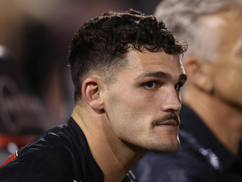 Nathan Cleary is expected to miss up to a month of football. Picture: Jason McCawley/Getty Images