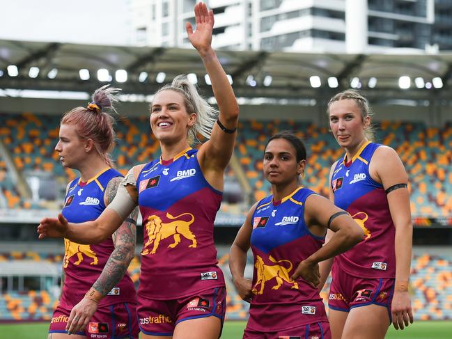 Brisbane will push to host the AFLW grand final at the Gabba, if the Lions make it. Picture: Getty Images