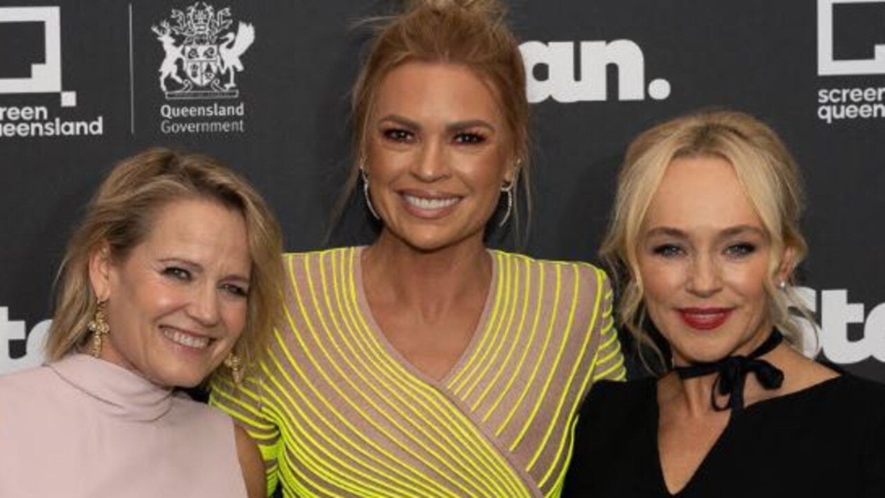 Shaynna Blaze, Sonia Kruger and Susie Porter. Picture: Alister Randell